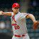 Adam Wainwright throws a pitch.