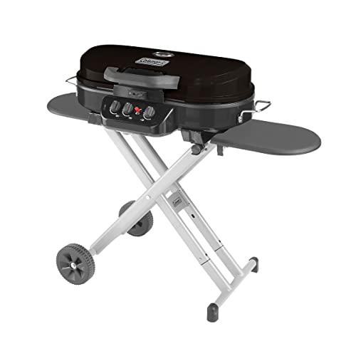 Coleman RoadTrip 285 Portable Stand-Up Propane Grill, Gas Grill with 3...