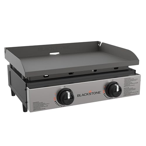 Blackstone 1666 22” Tabletop Griddle with Stainless Steel Faceplate,...