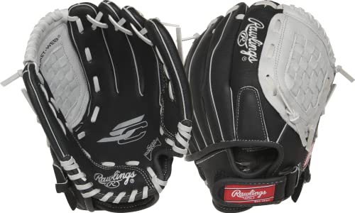 Rawlings | SURE CATCH T-Ball & Youth Baseball Glove | Right Hand Throw |...