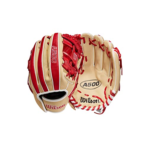 WILSON A500 11” Utility Youth Baseball Glove - Right Hand Throw,...