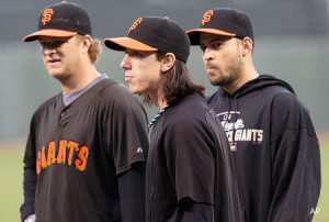 Sanchez, Lincecum, Cain