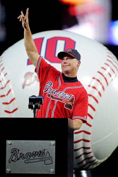 Chipper Jones wants to go out on a winning note.