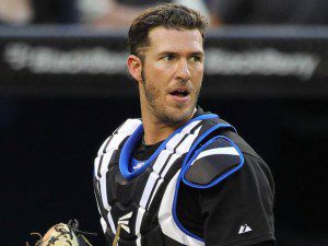 J.P. Arencibia is now "the guy" behind the plate for the Toronto Blue Jays. (Claus Andersen/Getty Images)