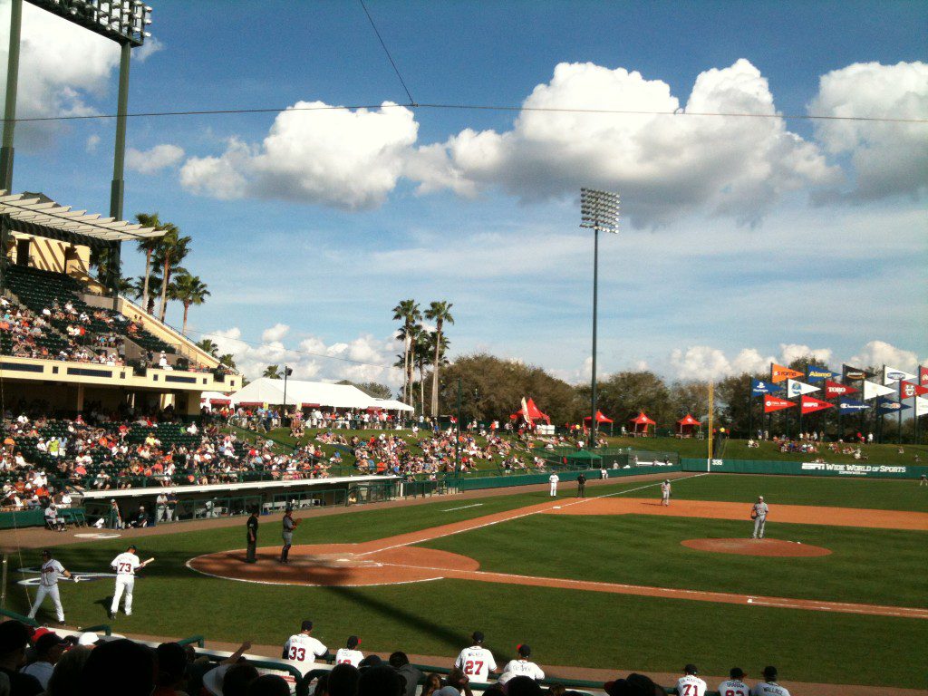 Image of Champion Field, spring training home of the Atlanta Braves.
