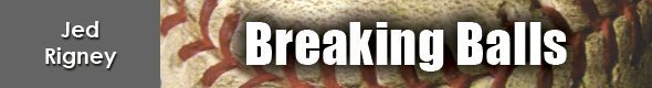 Banner for Jed Rigney's "Breaking Balls" column