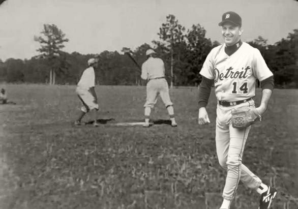 Kevin Costner is added to an image of the oldest baseball footage found in Georgia