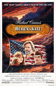 Movie poster for the not blockbuster Heaven's Gate