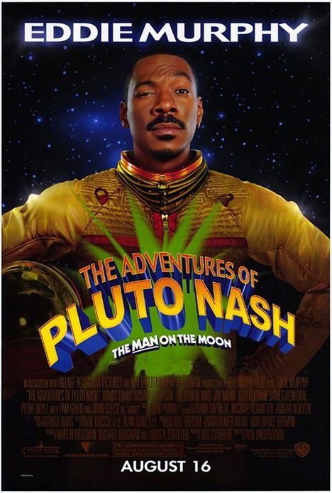 Movie poster for the not blockbuster Pluto Nash