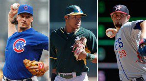 Jeff Samardzija, Addison Russell and Jason Hammel are the big names in the Cubs-A's trade.