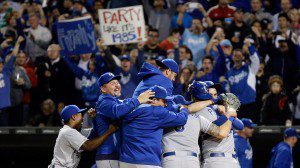 The Kansas City Royals are in the 2014 ALCS, and they're partying like it'e 1985.