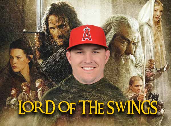 Mike Trout Lord of the Swings